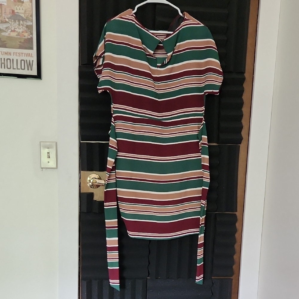 Striped Multicolor Dress - Picture 3 of 3
